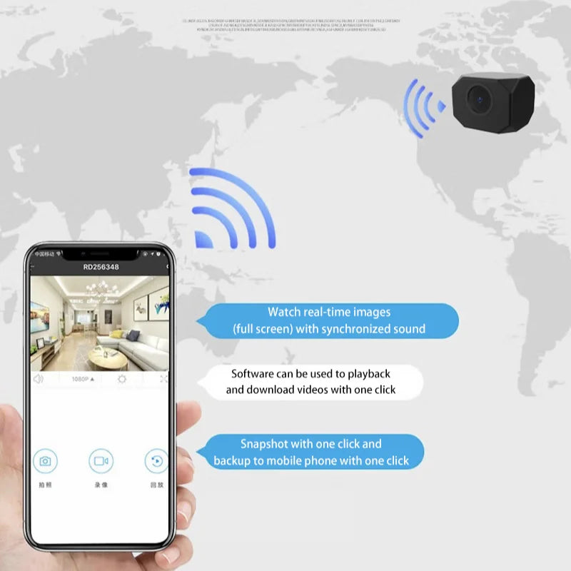 4K HD WiFi Mini Security Camera