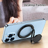 Magnetic Phone Finger Ring Holder with Foldable Stand