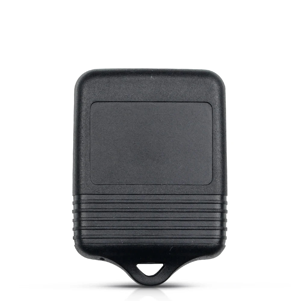 Black replacement remote key fob for Ford, Mercury, and Mazda vehicles.