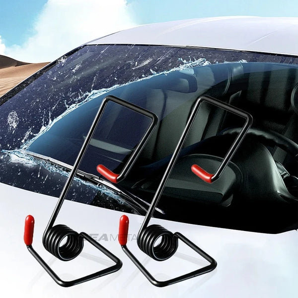 A set of universal Wiper Booster Springs designed to improve windshield contact and reduce vibrations.