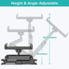 360° Universal Car Headrest Tablet &amp; Phone Mount