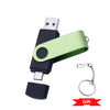 Dual-Interface USB Flash Drive with Type-C and Standard USB