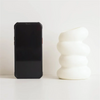 Nordic Spiral White Vase for Modern Home Decor