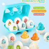 Montessori Shape-Matching Egg Puzzle Set for Toddlers