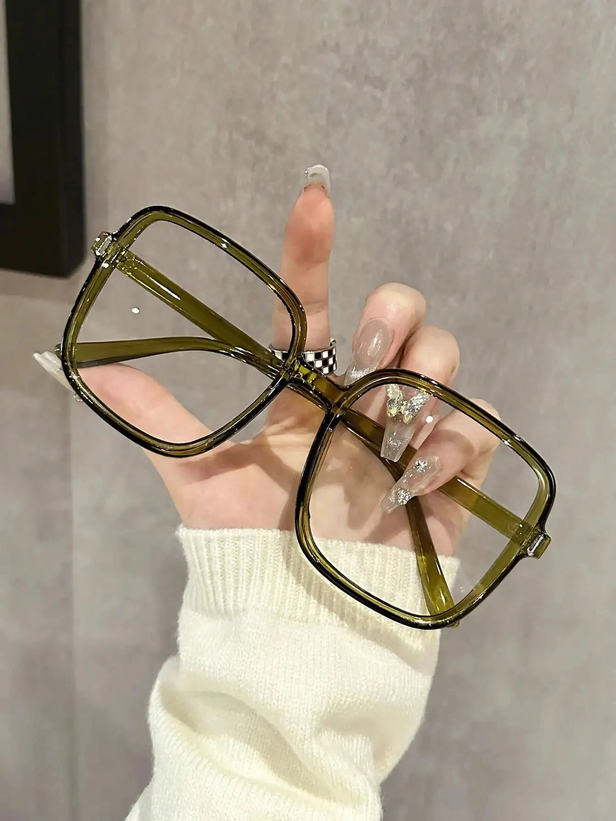 Lunettes Carrées Oversize