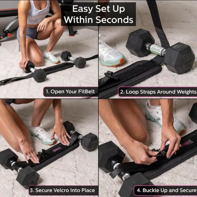 Adjustable Hip Thrust Belt for Glute Training