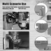 Diagram showing the use of a dual-purpose tool holder mounting bracket for Milwaukee and Dewalt tools.