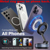 Compact Magnetic Car Phone Mount with 360° Rotation