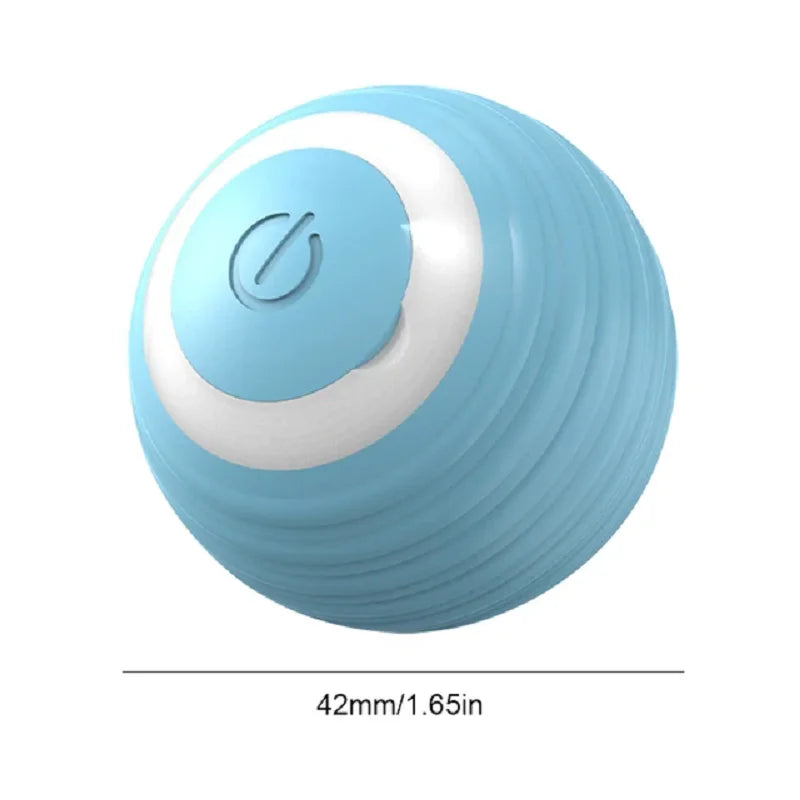 Smart Sensor Cat Toy Ball with Chirping Bird Teaser