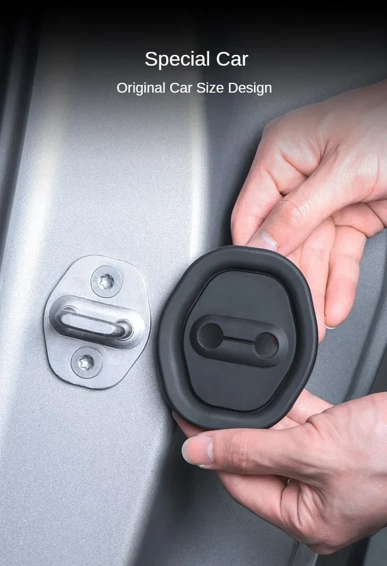 Silicone Car Door Lock Protector Covers for Li Lixiang L6 L7 L8 L9