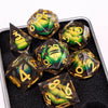 Beholder's Eye Sharp Edge Resin Dice Set for D&D