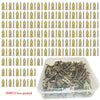 A box of 200 pieces of self-drilling drywall anchors and screws, shown in a grid layout.