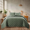 Lightweight Quilted Bedspread Set with Cloud Pattern
