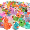 Glowing Miniature Duck Figurines for Gardens & Terrariums