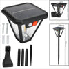 Solar-Powered Motion Sensor Light with Dual Mounting Options