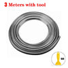 Roll of 3 meters of flexible car interior trim strips with a tool