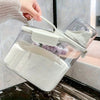 Large Capacity Laundry Detergent Dispenser with Measuring Cup