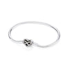 925 Sterling Silver Heart Charm Bracelet