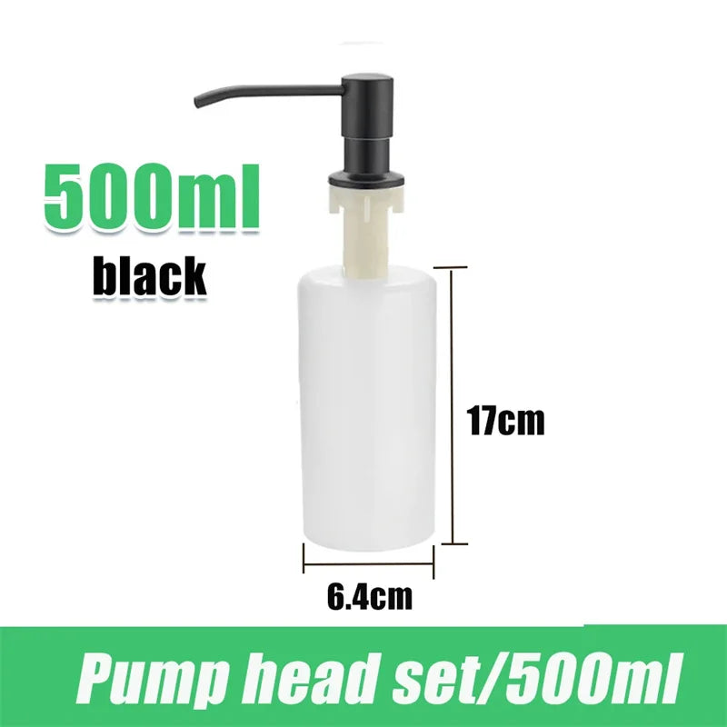 Stainless Steel Kitchen Soap Dispenser with Pump