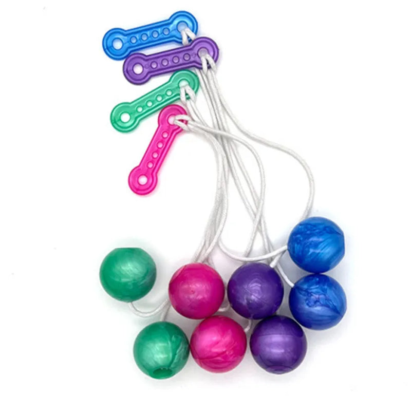 Click-Clack Fidget Balls on a String