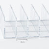 Organizador de Maquillaje Transparente con 7 Compartimentos