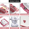 Collapsible Baby Bathtub with Thermometer and Floating Cushion