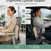 Ergonomic Shell Seat Cushion and Backrest Set