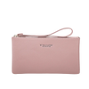 Slim PU Leather Zip-Around Wallet with Card and Phone Pockets