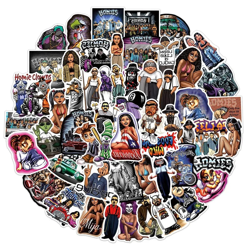 Rap Graffiti Sticker Pack (100 Stickers)