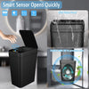Touchless Motion Sensor Trash Can with Auto-Open Lid