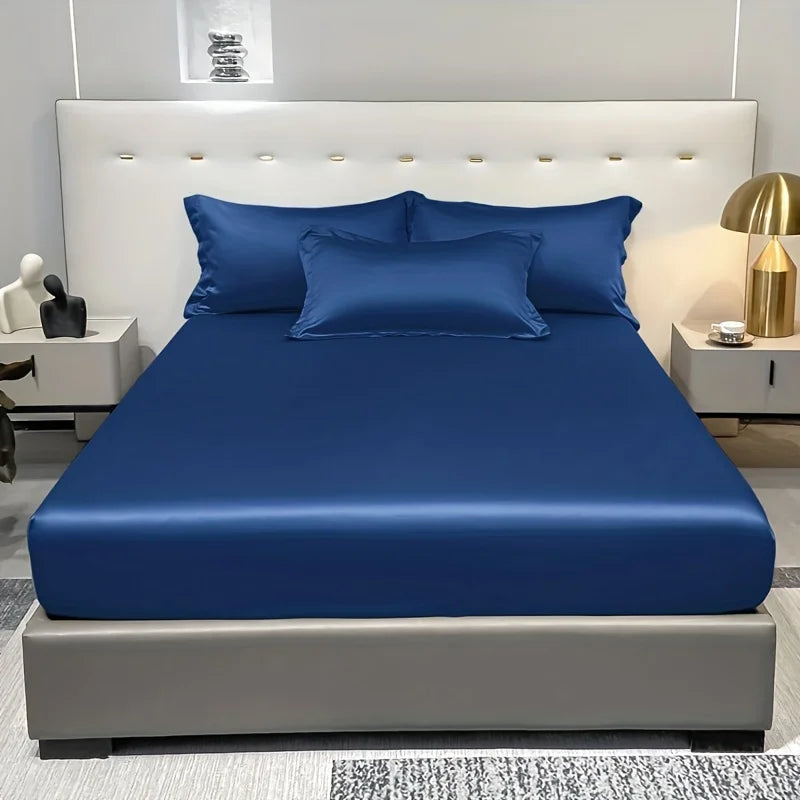 Luxury Satin Fitted Bed Sheet