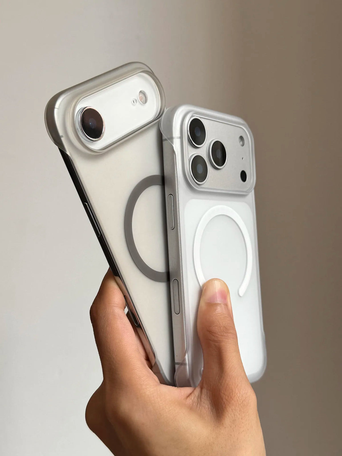 Ultra-Thin Matte Magnetic Phone Case with MagSafe Compatible Wireless Charging