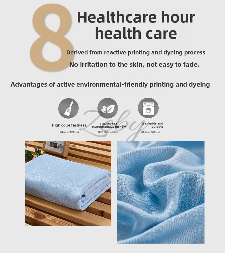 Bamboo Fiber Cooling Blanket for Summer