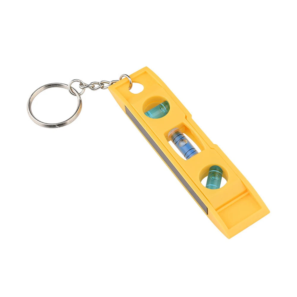 Mini Keychain Bubble Level with Magnetic Base