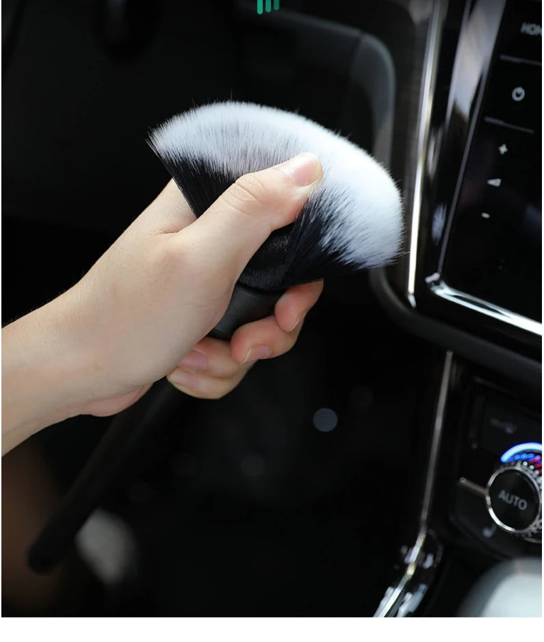 Ultra-Soft Car Detailing Brush Set for Interior Cleaning