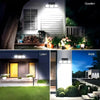 3-Head Solar Motion Sensor Security Light