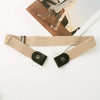 Invisible Elastic Belt for Women – Adjustable No-Buckle Waistband