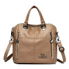 Vintage-Inspired Crossbody Bag with Roomy Interior