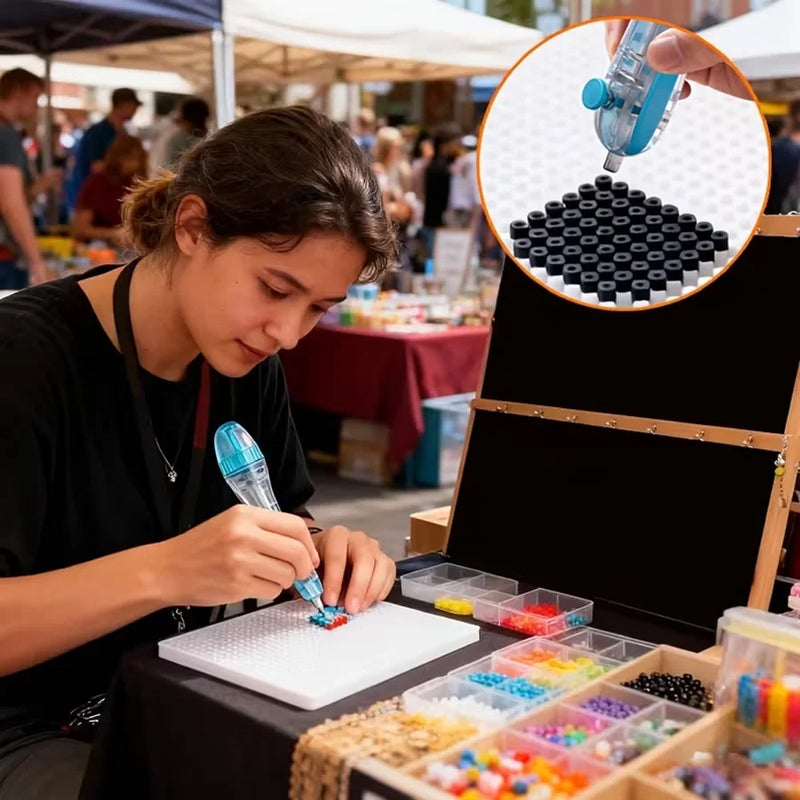 Ergonomic DIY Bead Pen for Pixel Art
