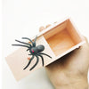 Wooden Surprise Prank Box with Jumping Spider