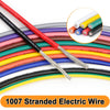 12-Color Tinned Copper Hookup Wire for DIY Projects