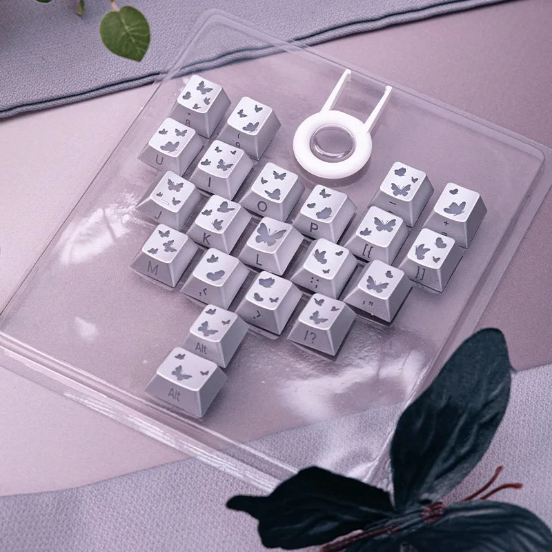 Butterfly Design Keycap Set for Mechanical Keyboards