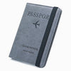 RFID-Blocking Passport Holder in Premium PU Leather