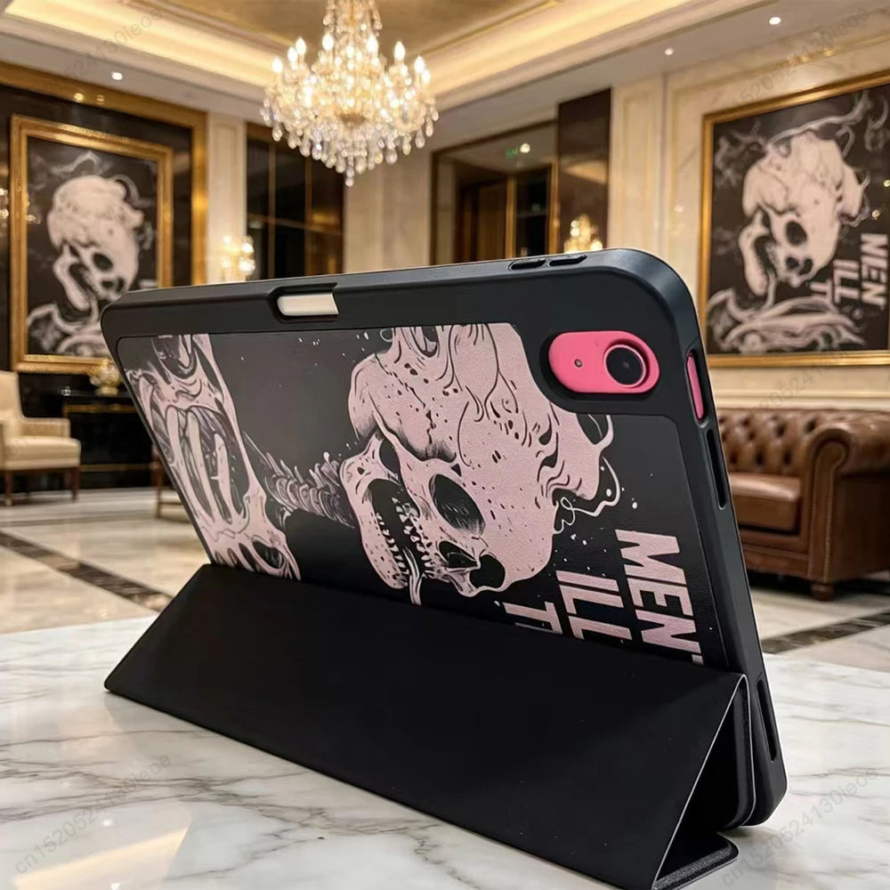 Premium Multi-Angle Stand Case for iPad with Pencil Holder
