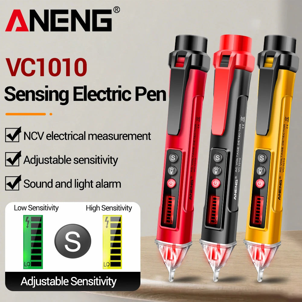 Digital Clamp Meter and Voltage Tester Kit