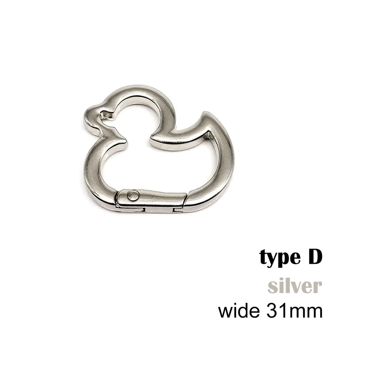 Star-Shaped Zinc Alloy Carabiner Clip for Bags and Belts