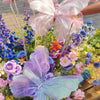 Lifelike 3D Silk Butterfly Decoration for Events and Photography
