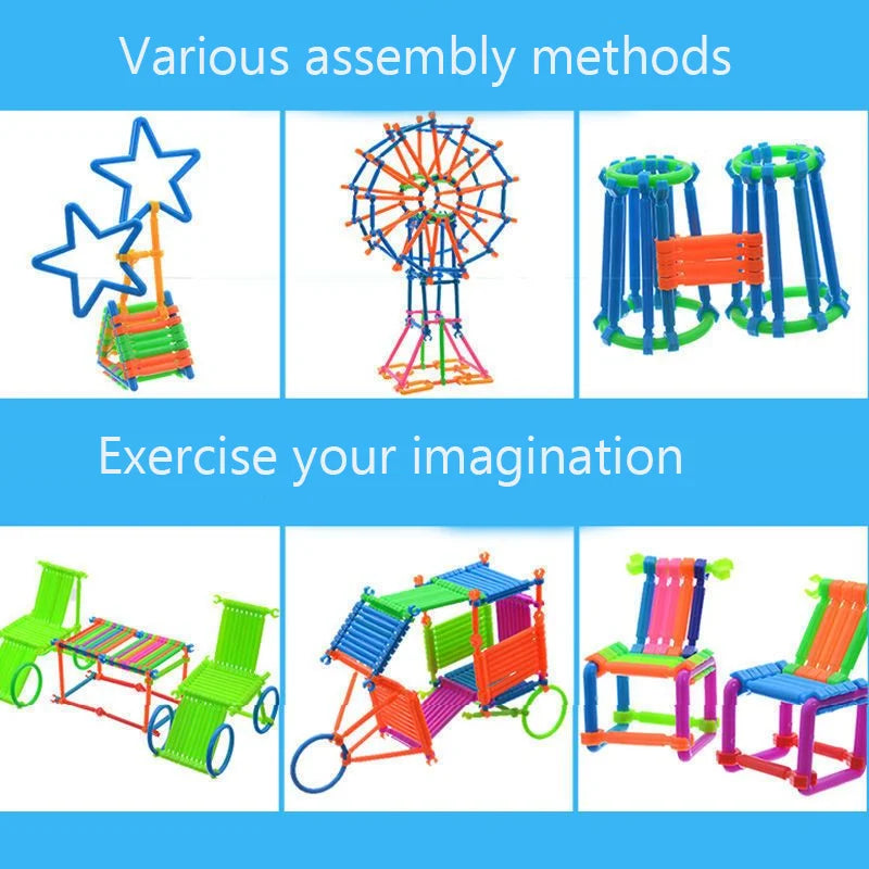 STEM Building Blocks Set for Creative Kids