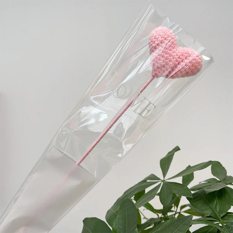 Handmade Crochet Carnation Flower Bouquet