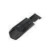Black carbon fiber body kit for a Surron Light Bee motorcycle.